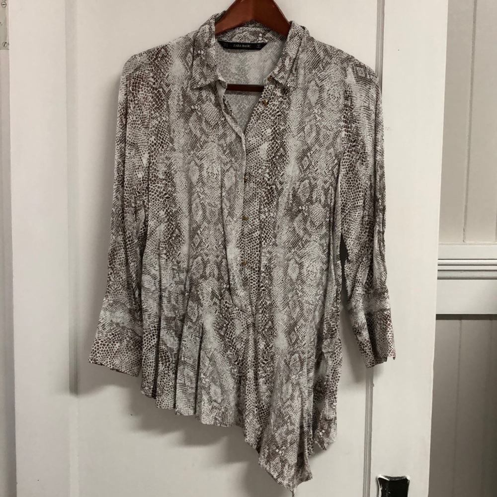 Zara snakeskin tunic - Picture 2 of 10
